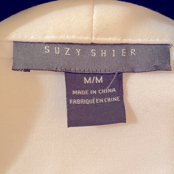 Suzy Shier White Blazer M - NWOT - Picture 4 of 9